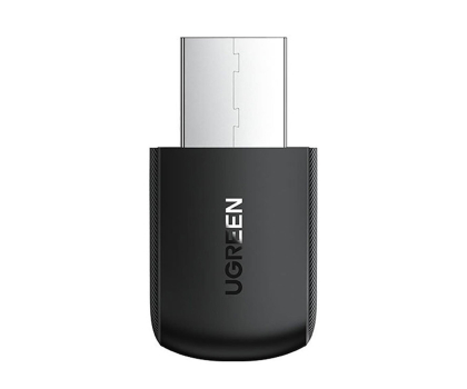 Karta sieciowa UGREEN Adapter USB / Zewnętrzna karta sieciowa CM448 2.4GHz czarny